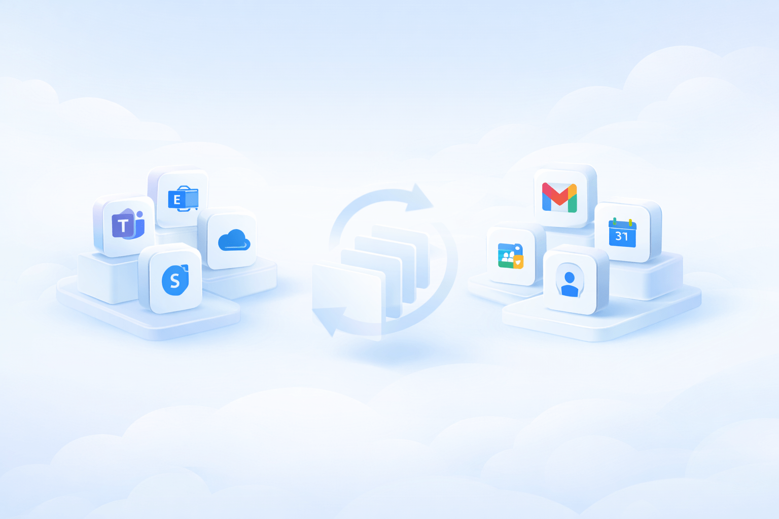 SaaS Backup in Hamburg: Microsoft 365 und Google Workspace Datensicherung mit gezielter Wiederherstellung